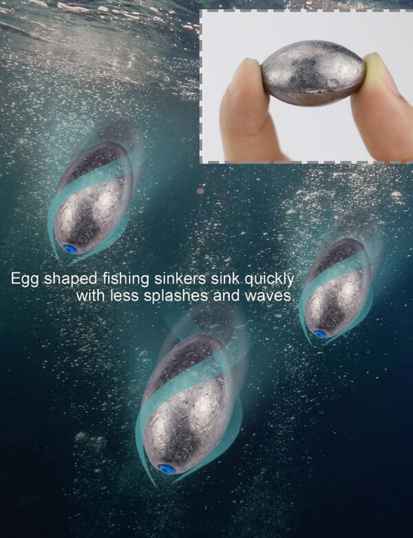 Egg Shape Sinkers