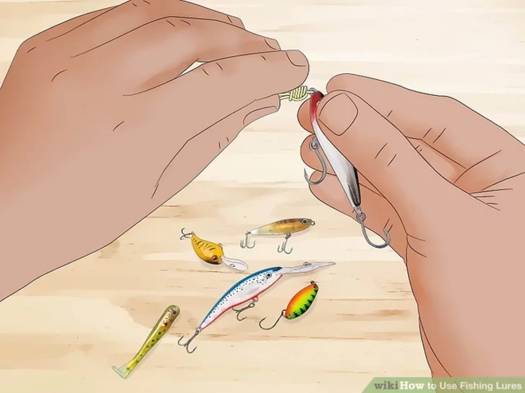 How to use fishing lure